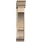 Ekena Millwork Balboa Traditional Rough Sawn Bracket w/ Offset Brace, Douglas Fir, 8"W x 32"D x 40"H BKT0806X32X40BOA01RDF - alternate 2